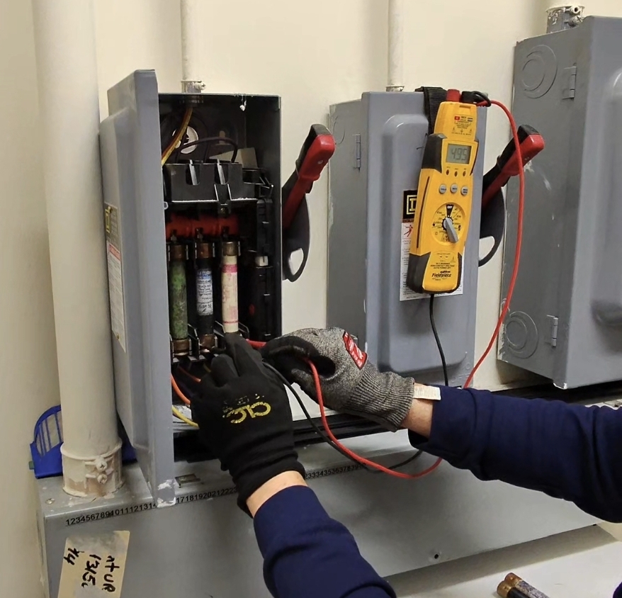 HVAC fuse diagnostics