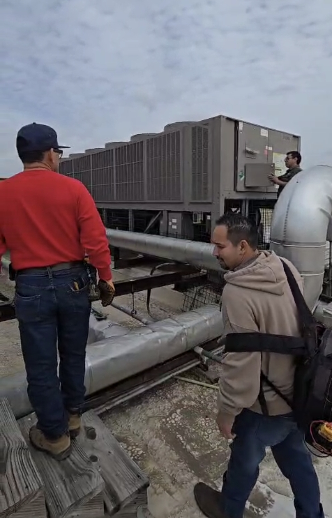 Commercial HVAC work in Houston