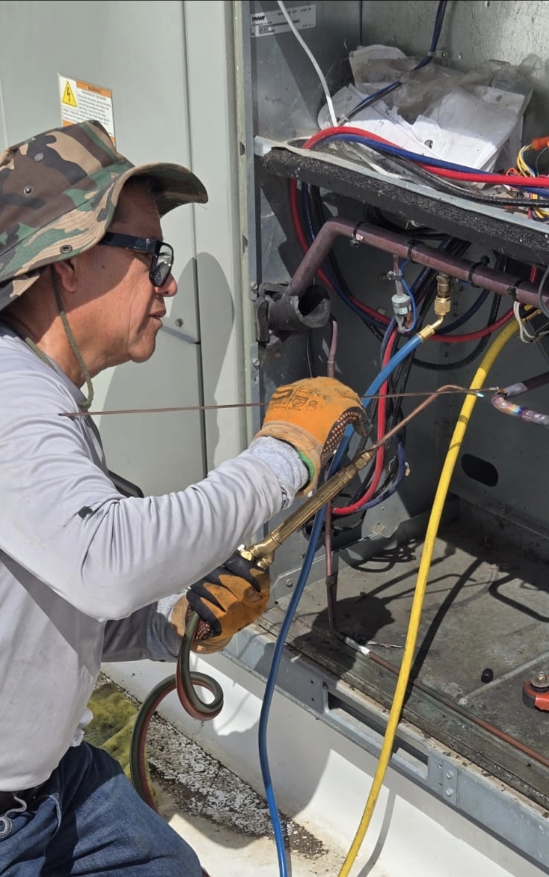 HVAC compressor replacement